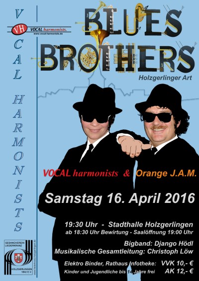 Bluesbrothers Konzert 16.4.2016