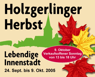 Bild vom Holzgerlinger Herbst 2005